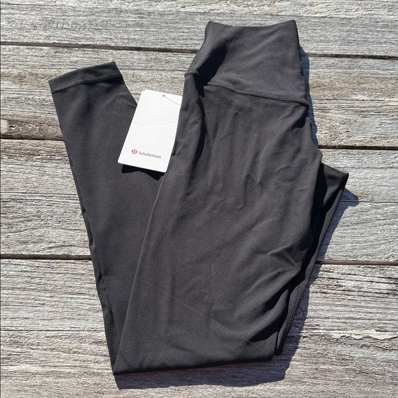 lululemon athletica Pants - Lululemon Align No Line High-Rise Pant 28" black size 6 NWT